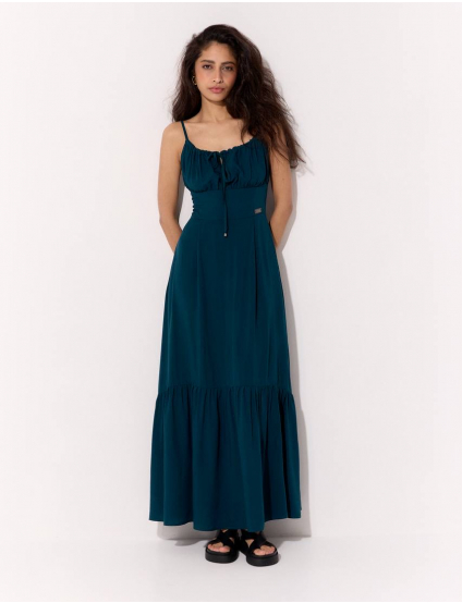 Картинка Сукня темно-зелена
