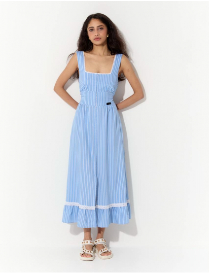 Картинка Блакитна сукня міді