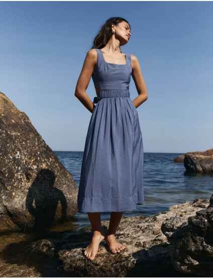 Картинка Сарафан синій