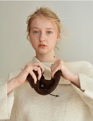 Картинка Балетки темно-коричневі