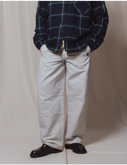 Картинка Світло-сірі лляні штани