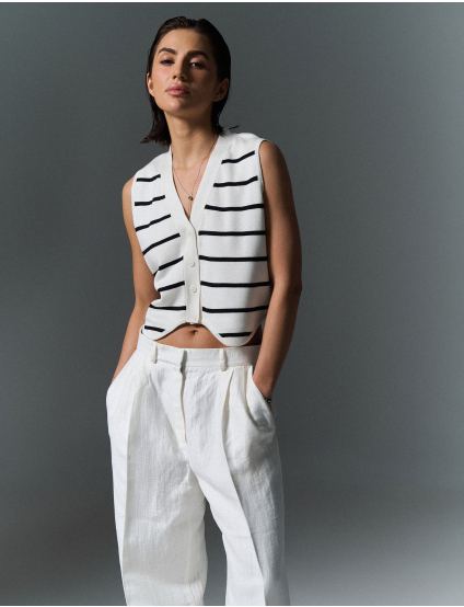 Картинка Жилетка в смужку