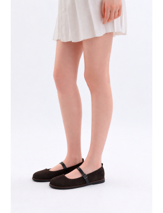 Картинка Туфлі темно-коричневі