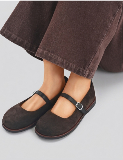 Картинка Туфлі темно-коричневі