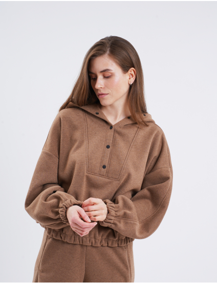 Картинка Худі світло-коричневе