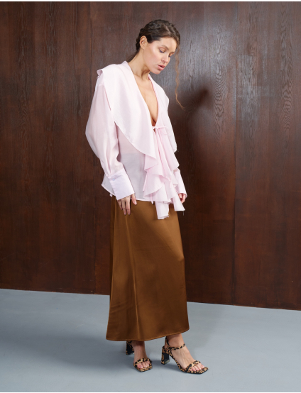 Картинка Блуза LILIA батист рожева