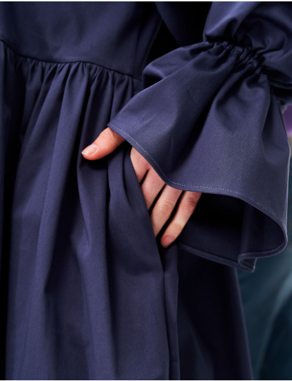 Картинка Сукня темно-синя