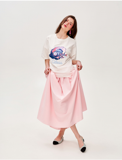 Картинка Футболка з вишивкою "Перлина Одеси"