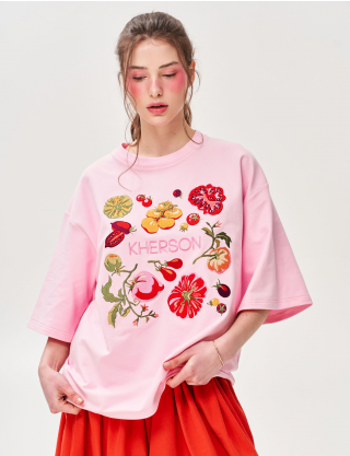 Картинка Футболка з вишивкою "Херсонські помідори"
