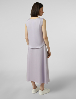 Картинка Спідниця на запах лавандового відтінку