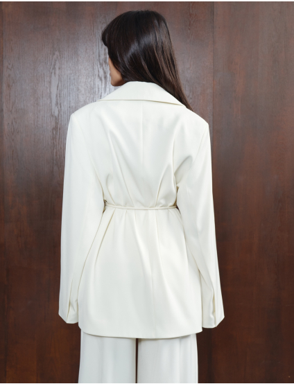 Картинка Oversize Жакет молочний