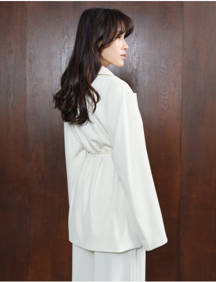 Картинка Oversize Жакет молочний