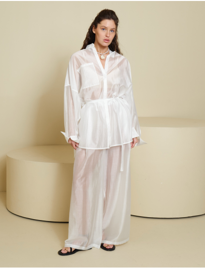 Картинка Брюки батист білі