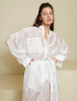 Картинка Сорочка батист подовжена біла