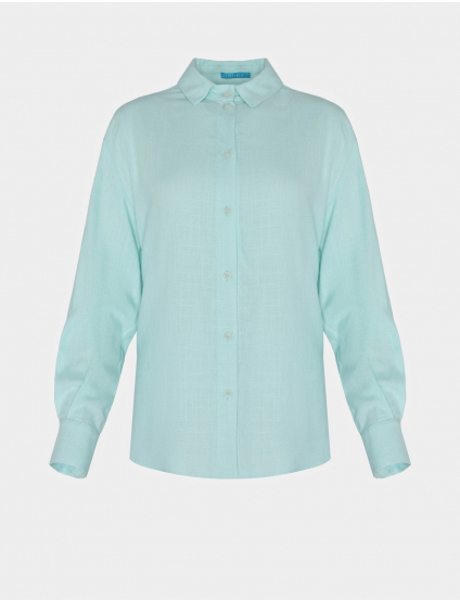 Картинка Лляна сорочка кольору Тіффані