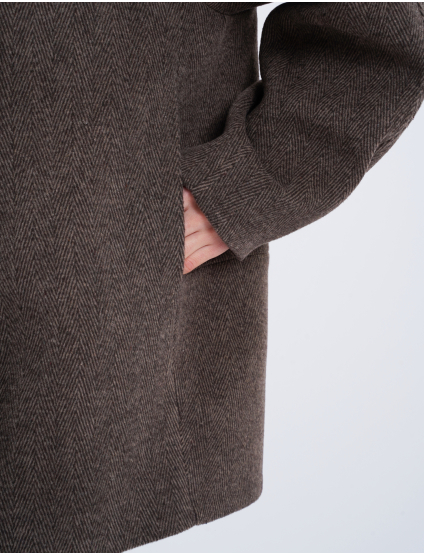 Картинка Пальто світло-коричневе