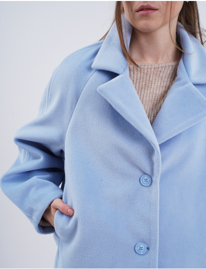 Картинка Пальто блакитне