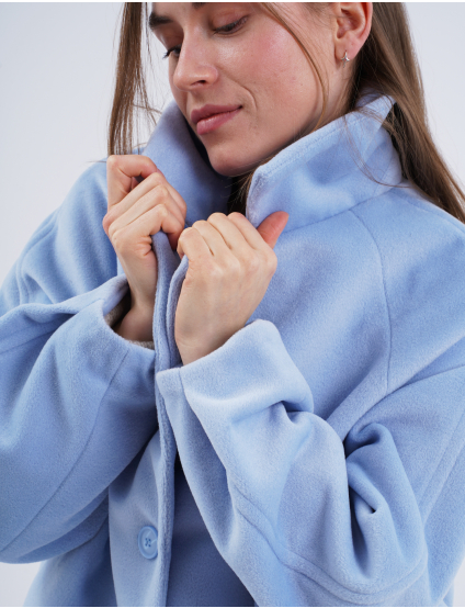 Картинка Пальто блакитне