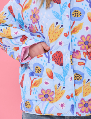 Картинка Куртка у світло‑блакитному кольорі