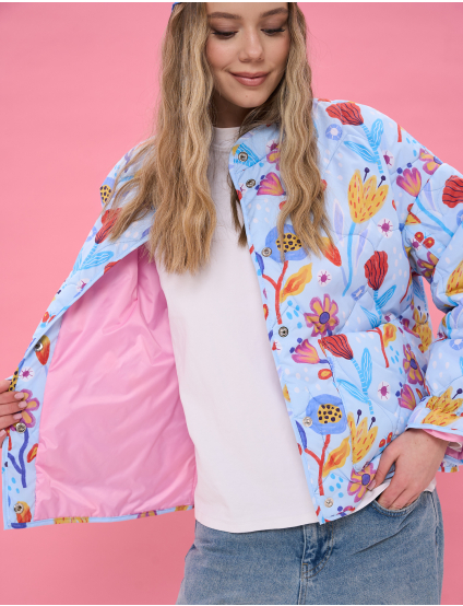 Картинка Куртка у світло‑блакитному кольорі