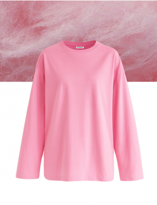 Картинка Лонгслів рожевий