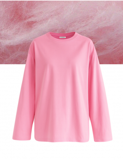 Картинка Лонгслів рожевий