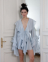 Картинка Сукня - Кімоно KARINA з воланами блакитна