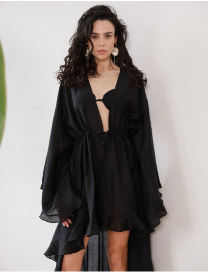 Картинка Сукня - Кімоно ISLA чорне