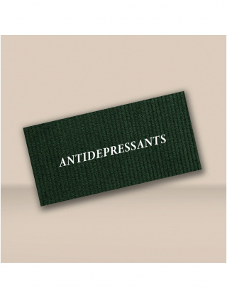 Картинка Темно-зелений конверт Antidepressants