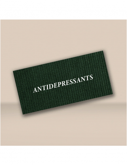 Картинка Темно-зелений конверт Antidepressants
