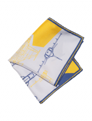 Картинка Шовкова хустина паше «Gripen»