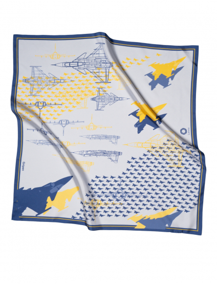 Картинка Шовкова хустина «Gripen»