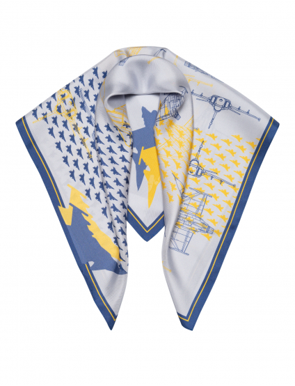 Картинка Шовкова хустина «Gripen»