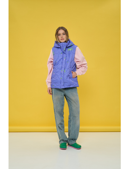 Картинка Жилет фіолетовий