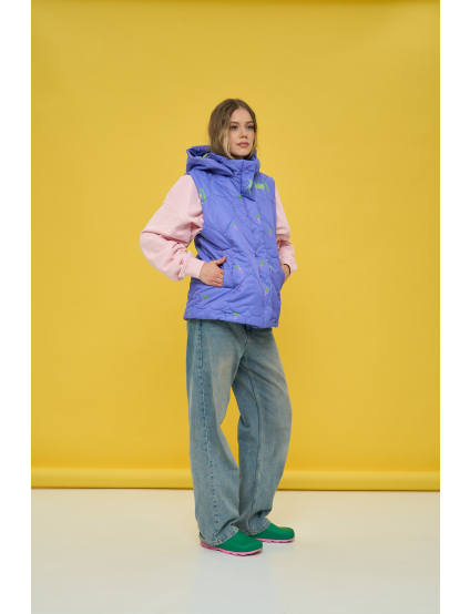 Картинка Жилет фіолетовий