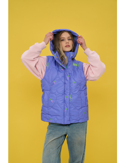 Картинка Жилет фіолетовий