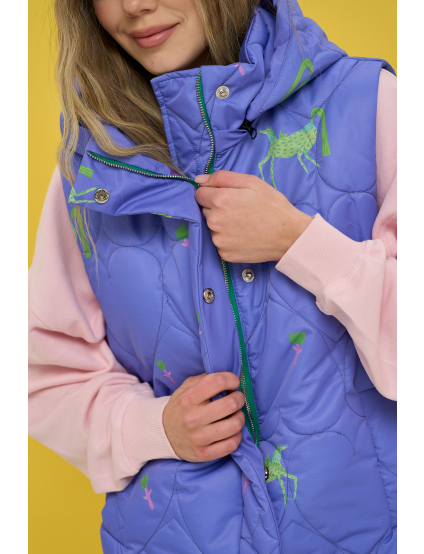 Картинка Жилет фіолетовий