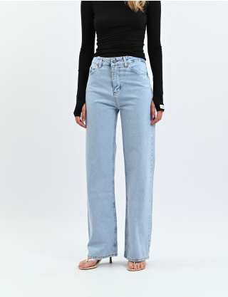 Картинка Джинси WIDE LEG блакитні