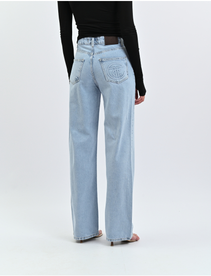 Картинка Джинси WIDE LEG блакитні