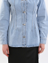 Картинка Сорочка джинсова приталена блакитна
