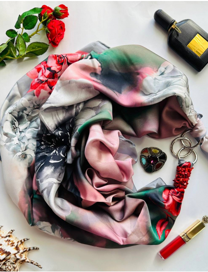 Картинка Дизайнерська шовкова хустка