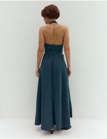 Картинка Сукня з відкритою спиною та глибоким V-вирізом