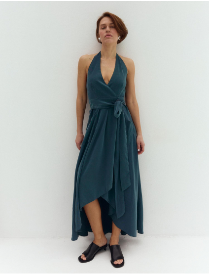 Картинка Сукня з відкритою спиною та глибоким V-вирізом