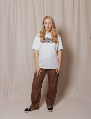 Картинка Футболка біла з принтом