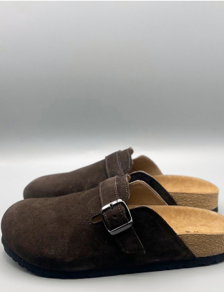 Картинка Капці темно-коричневі