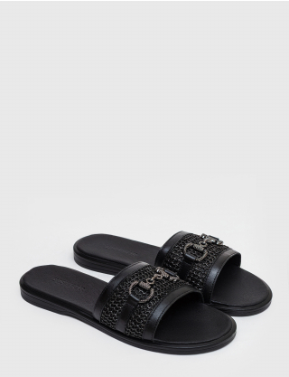 Картинка Капці чорні