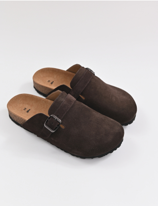 Картинка Капці темно-коричневі