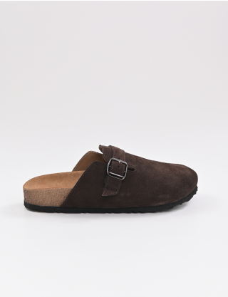 Картинка Капці темно-коричневі