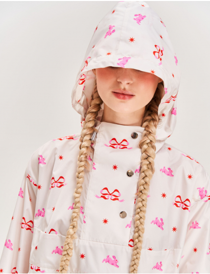 Картинка Анорак принтований "Зайчики"