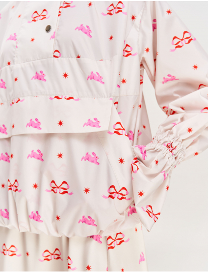 Картинка Анорак принтований "Зайчики"